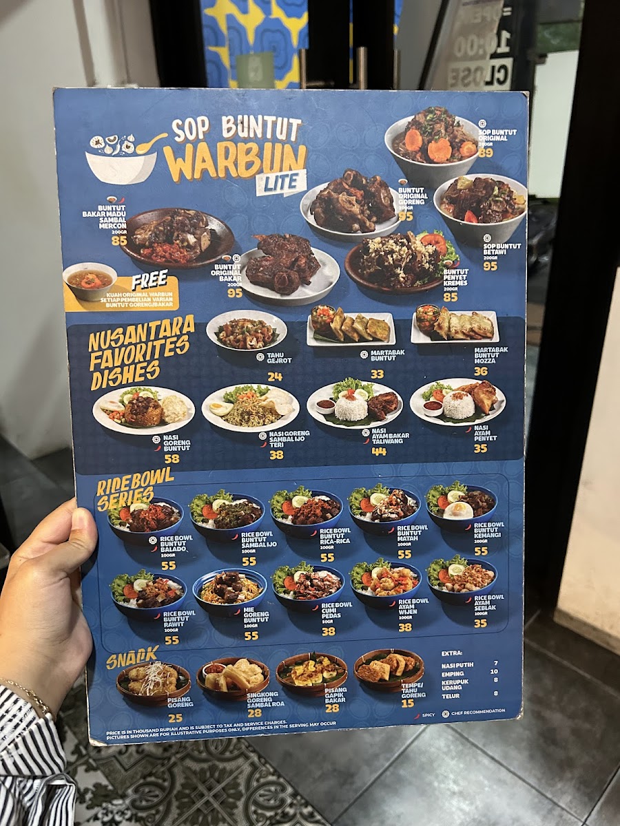 Sop Buntut Warbun Lite Photo Menu 2