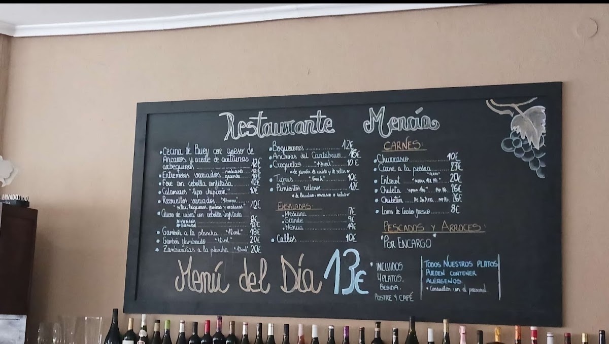 Restaurante Mencía Photo Menu 2