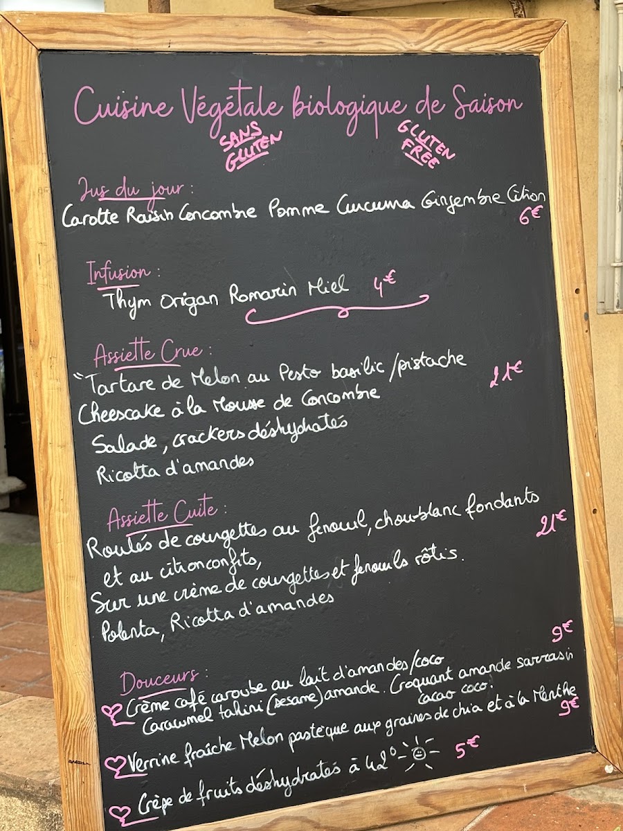 Qui l'eût Cru... ( Bio - Vegan ) Photo Menu 2