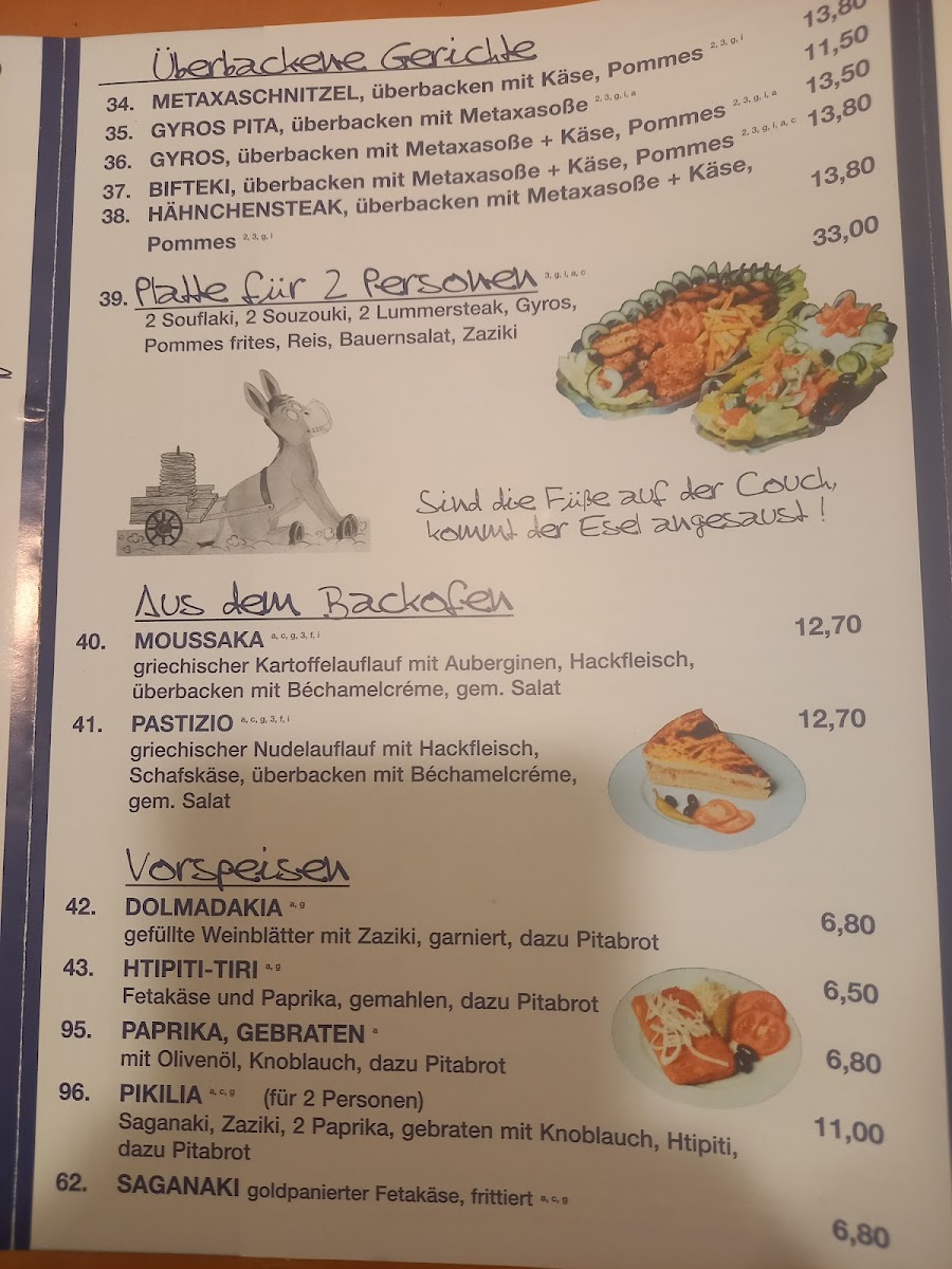 Rhodos Grill Photo Menu 1