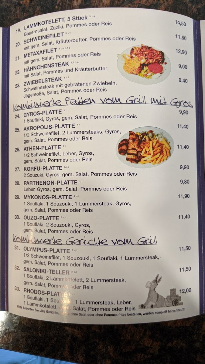 Rhodos Grill Photo Menu 2