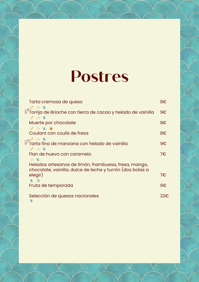 Restaurante Asentida Majadahonda Photo Menu 5