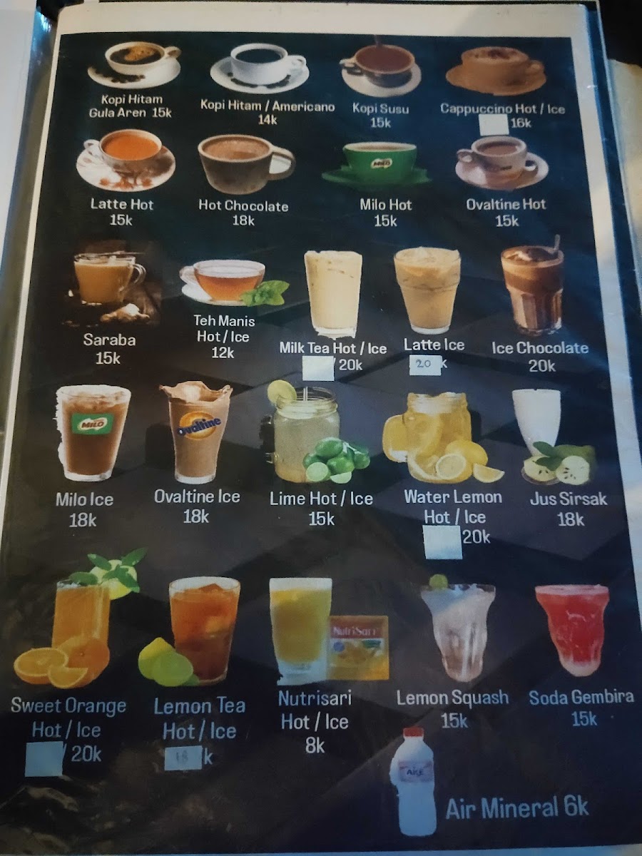 36 CAFE DAN RESTO Photo Menu 1