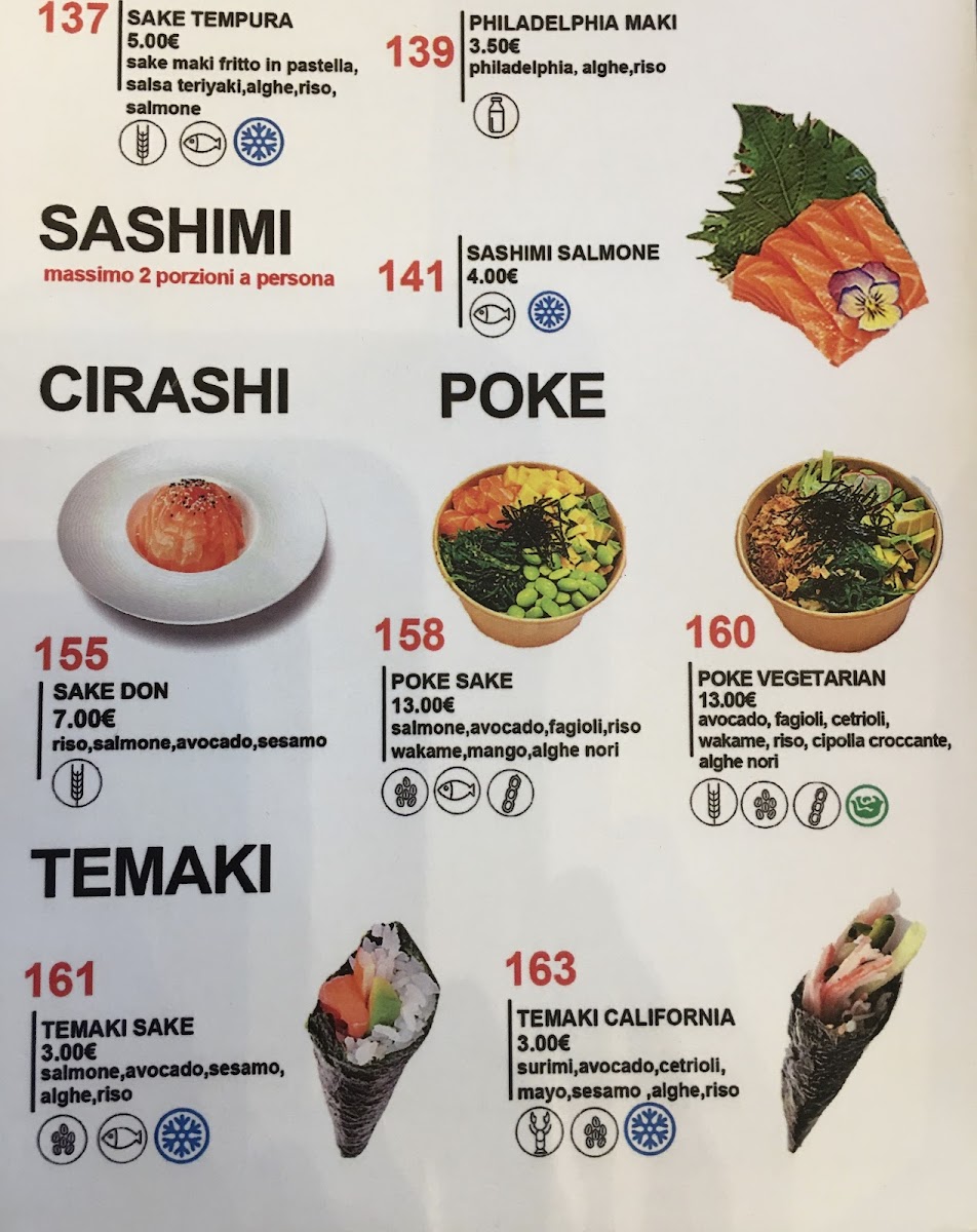 Kisoro Sushi - Ristorante Giapponese e Cinese Photo Menu 5