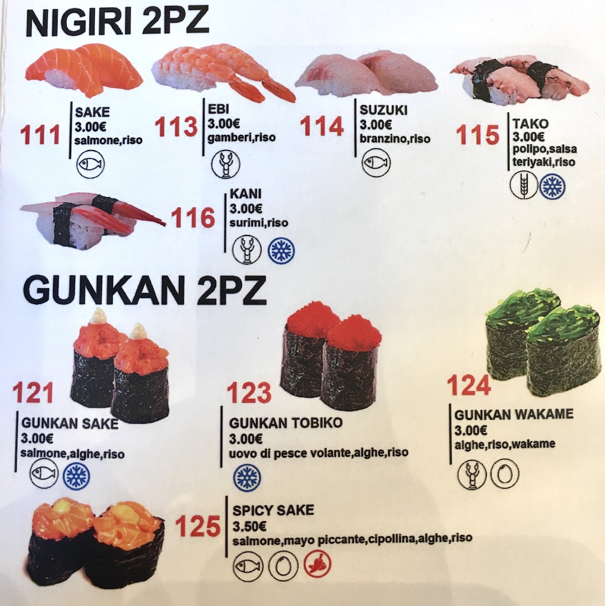 Kisoro Sushi - Ristorante Giapponese e Cinese Photo Menu 9
