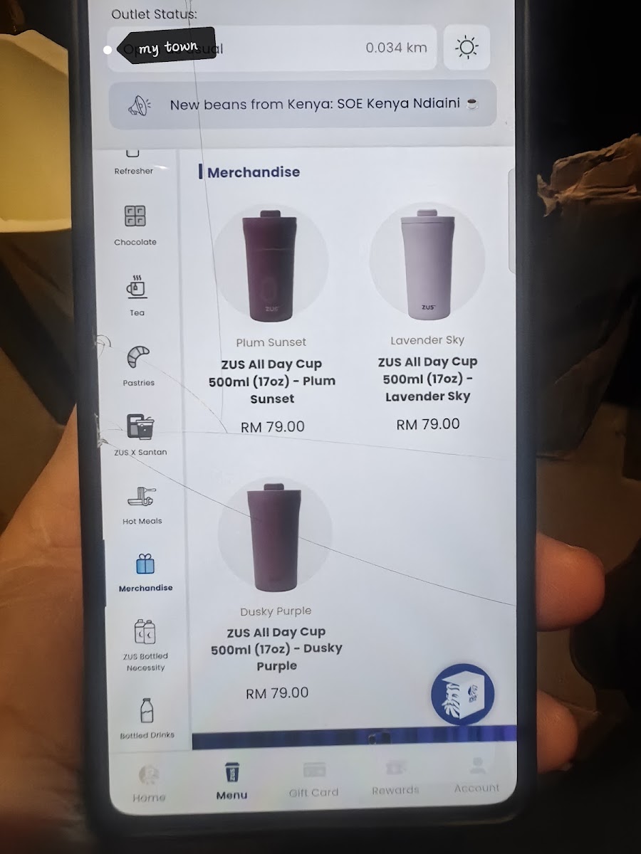ZUS Coffee - MyTOWN Shopping Centre Photo Menu 4