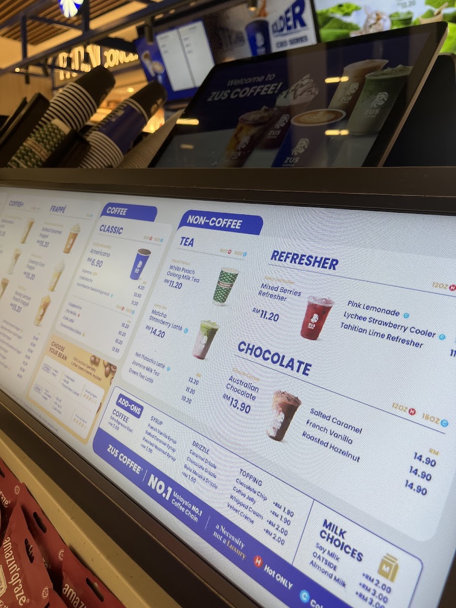 ZUS Coffee - MyTOWN Shopping Centre Photo Menu 9