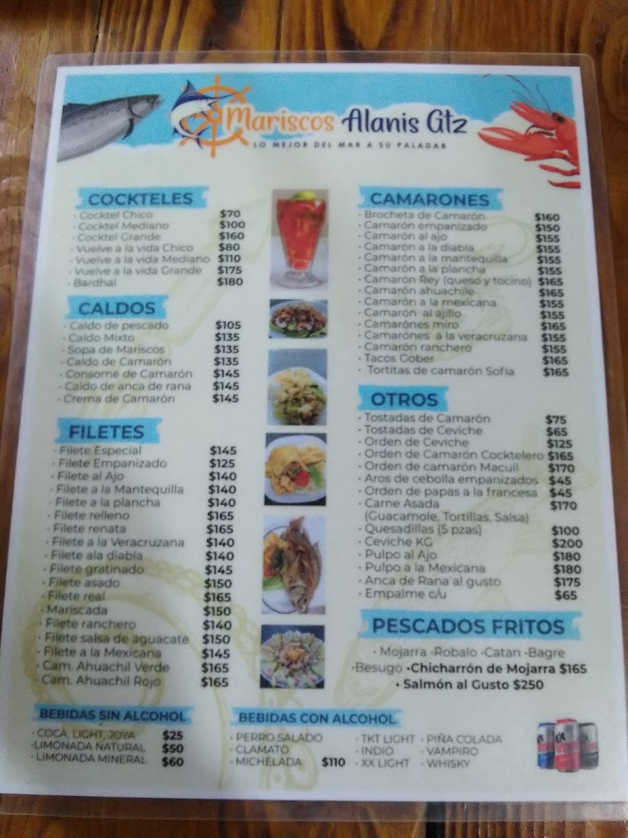 Pescados y mariscos Alanis gtz Photo Menu 1