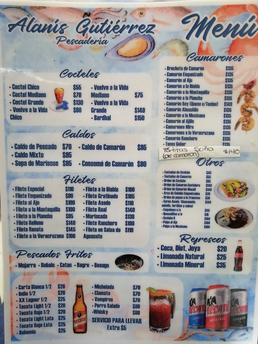 Pescados y mariscos Alanis gtz Photo Menu 3