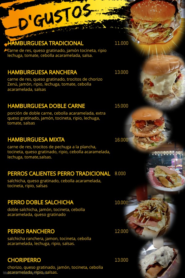 Comidas Rapidas D'gustos.s Photo Menu 1