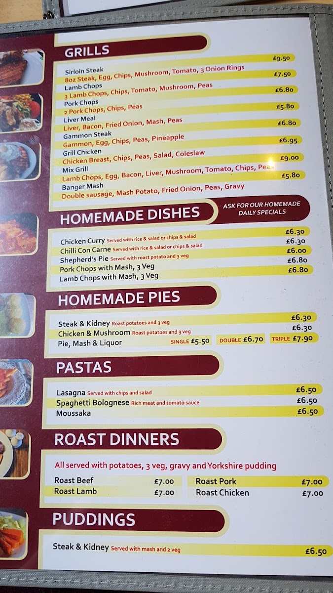 Moore's Walk Cafe Photo Menu 6