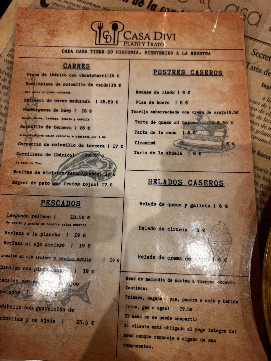 Restaurante Casa Divi Photo Menu 8
