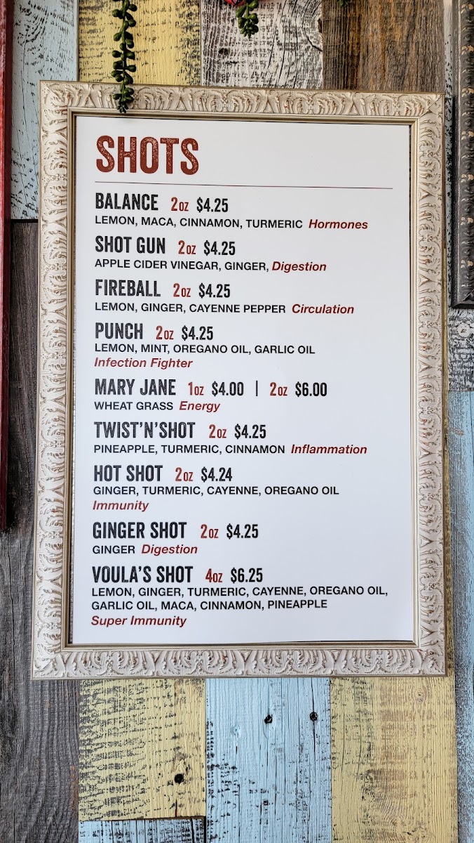 Rock’n Juice - San Pedro Photo Menu 3