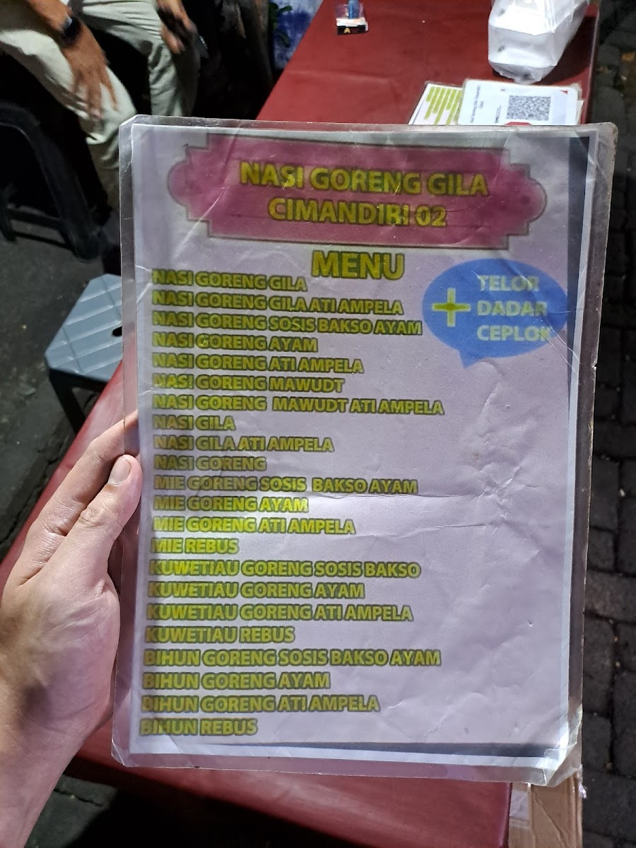 Nasi Goreng Gila Cimandiri Photo Menu 4