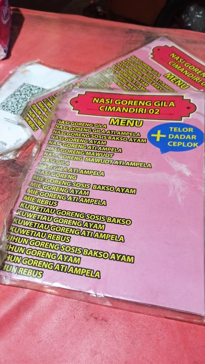 Nasi Goreng Gila Cimandiri Photo Menu 6