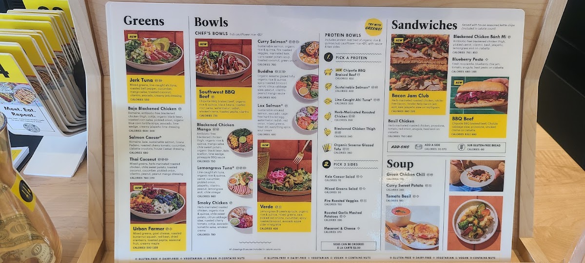 Modern Market Eatery - Corinth Photo Menu 1