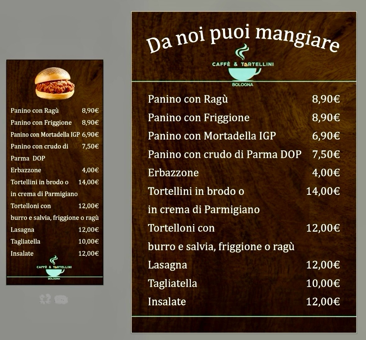 Caffè & Tortellini Photo Menu 1