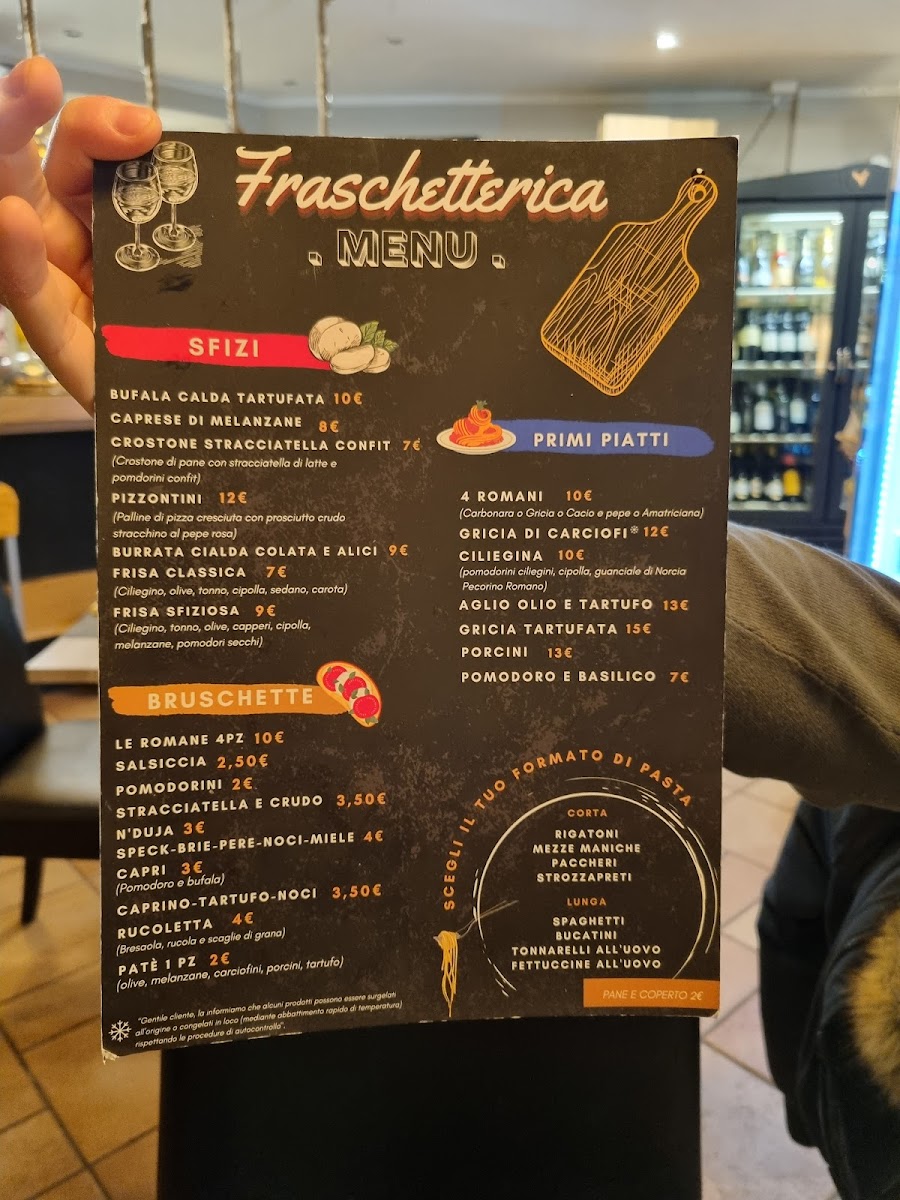 FraschettERICA Photo Menu 1