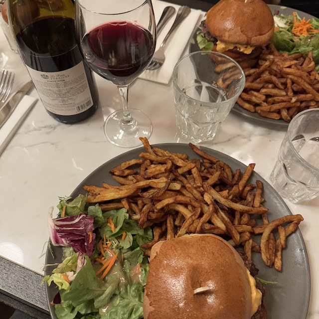 Cheeseburger & Frites Maison