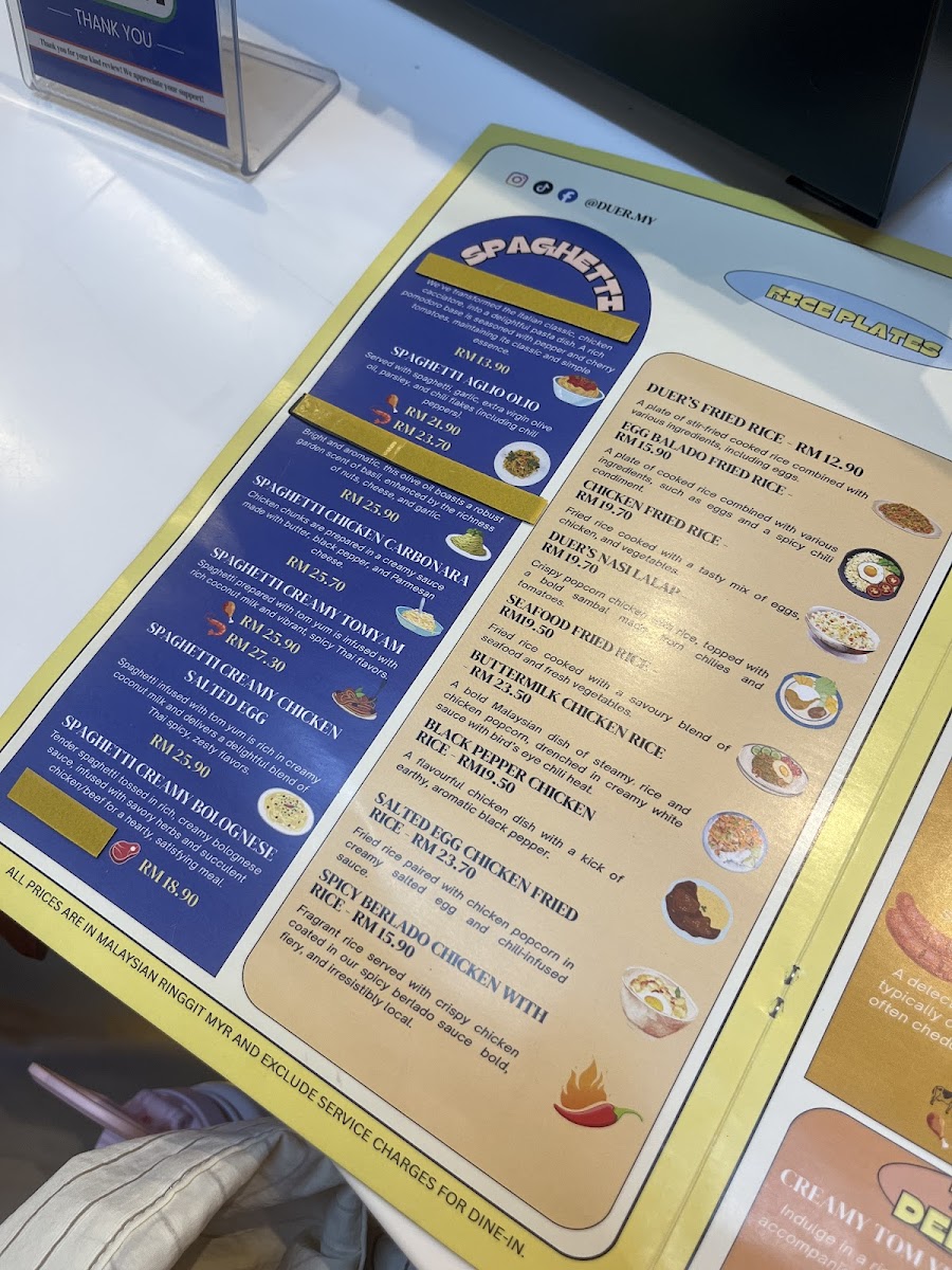 Duer Cafe Cyberjaya • Flagship Store Photo Menu 10