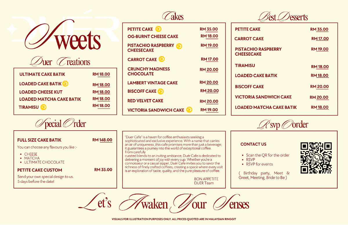 Duer Cafe Cyberjaya • Flagship Store Photo Menu 4