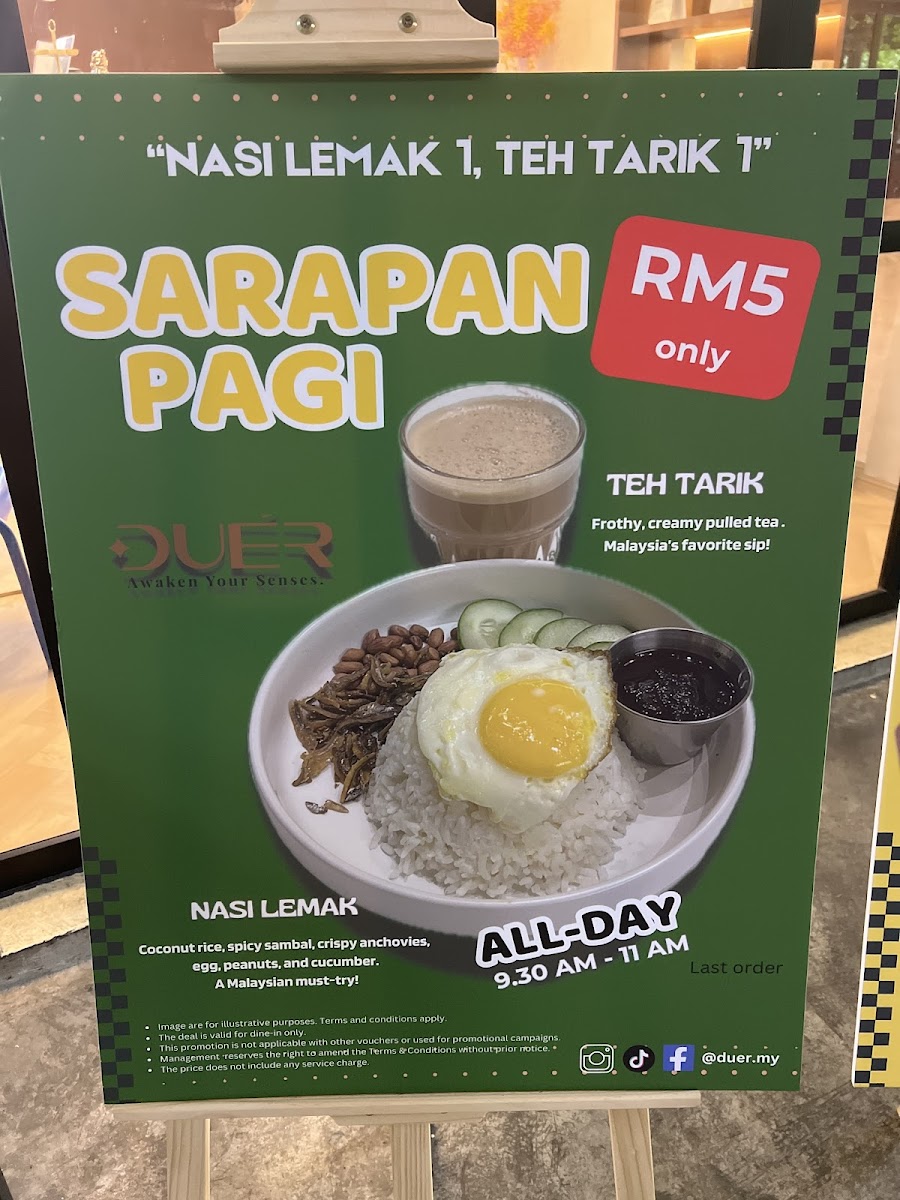Duer Cafe Cyberjaya • Flagship Store Photo Menu 6
