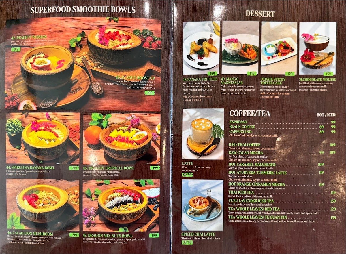 Pure Vegan Heaven Photo Menu 6