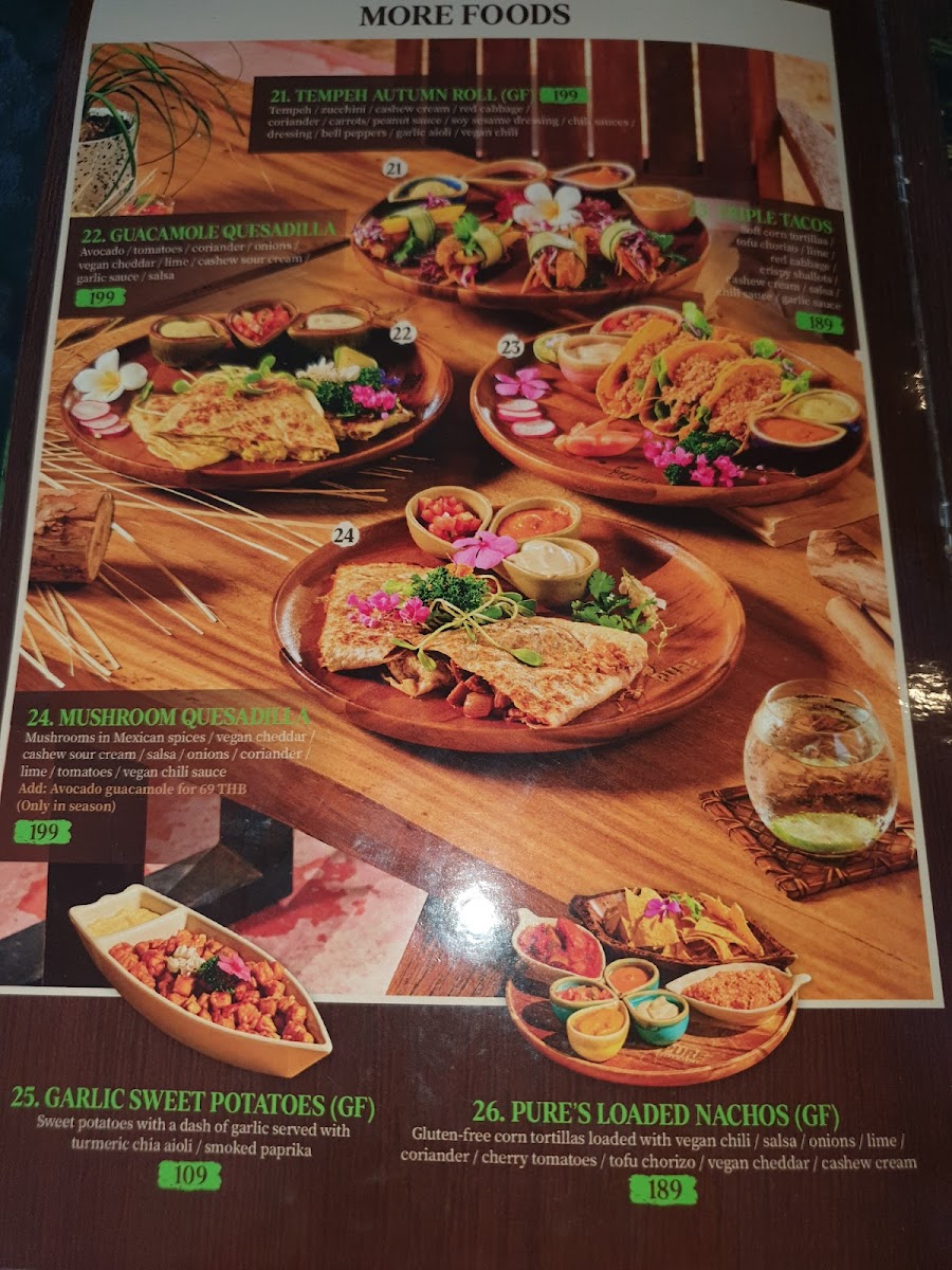 Pure Vegan Heaven Photo Menu 7