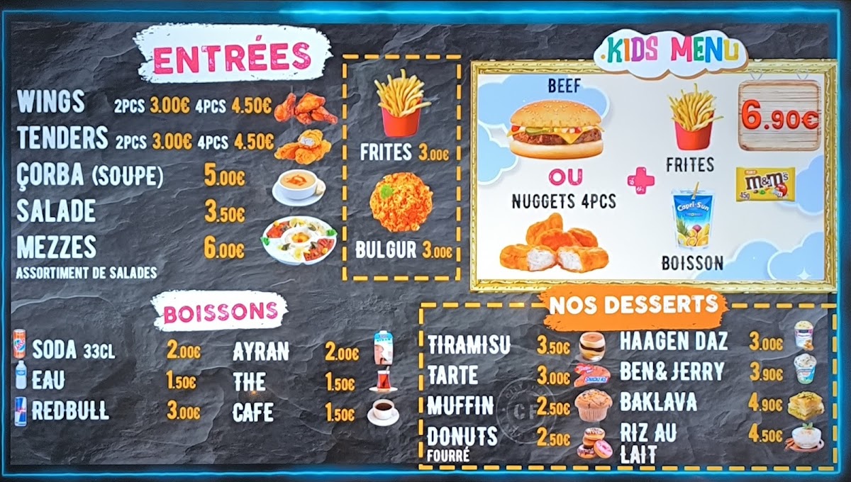 City Food Photo Menu 1