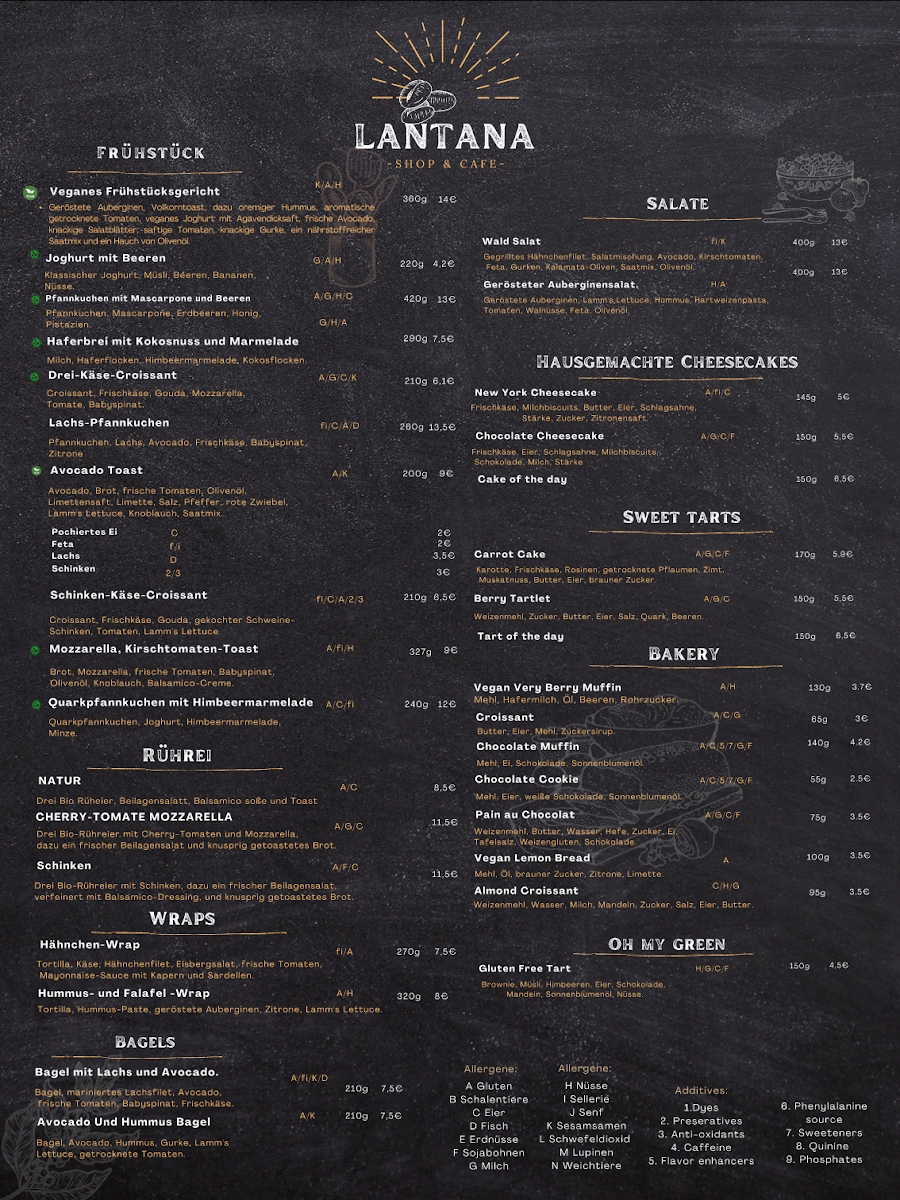 Lantana Cafe Berlin Photo Menu 1