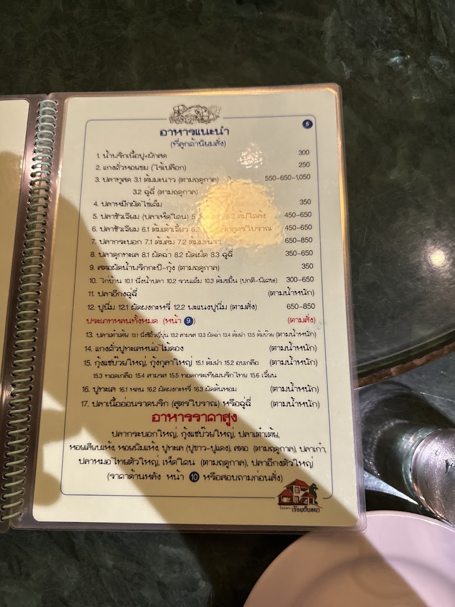 Ruean Panya Restaurant(Samut Sakhon) Photo Menu 7