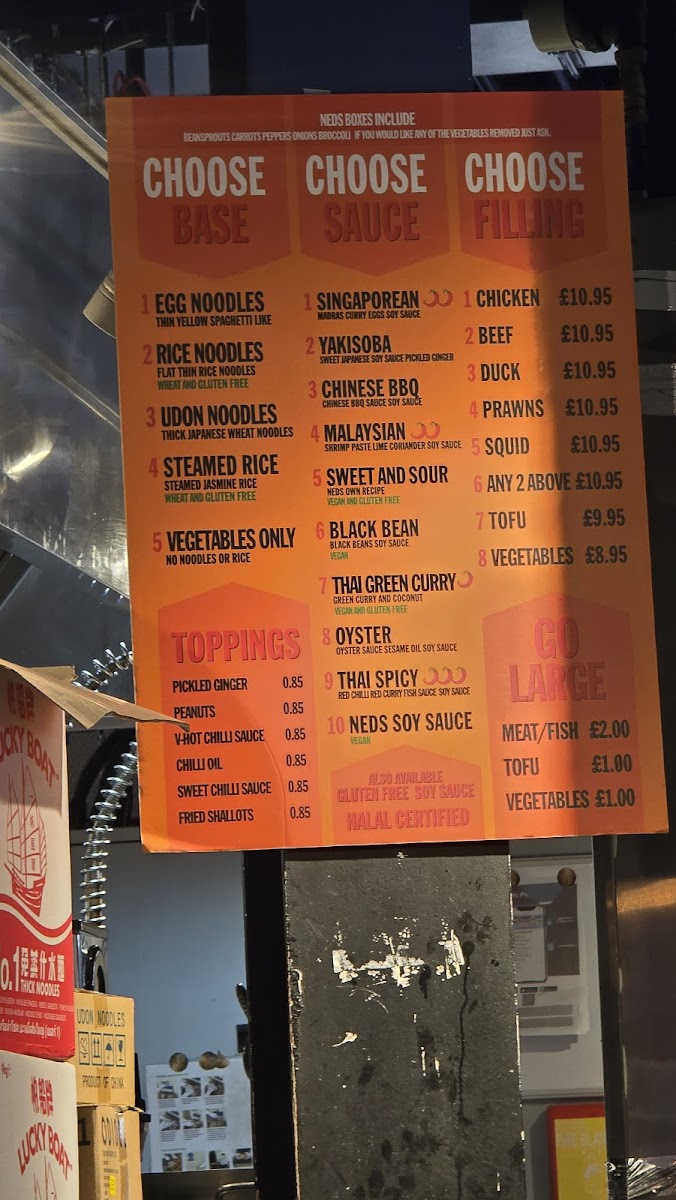 Neds Noodle Bar Photo Menu 3