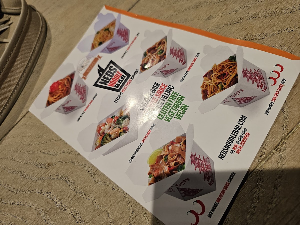 Neds Noodle Bar Photo Menu 9