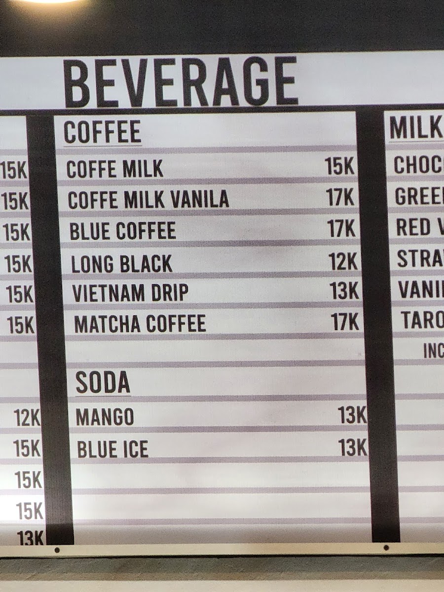 Nowwa Cafe Photo Menu 2