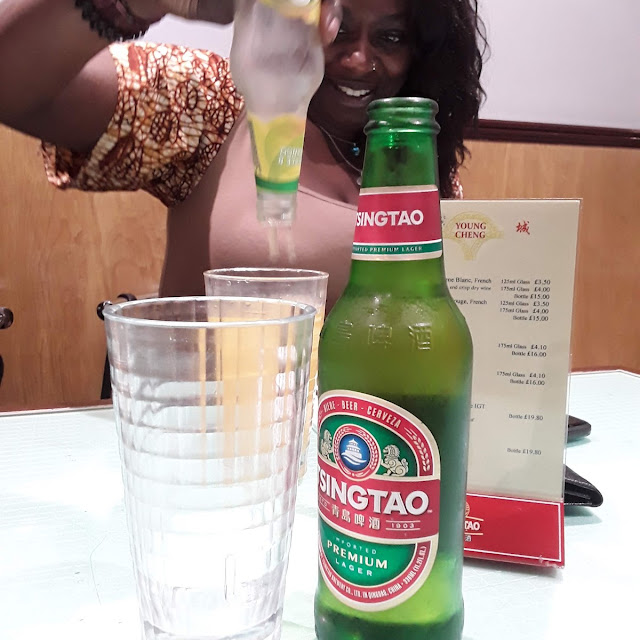 Chinese Buffet & Tsing Tao Beer