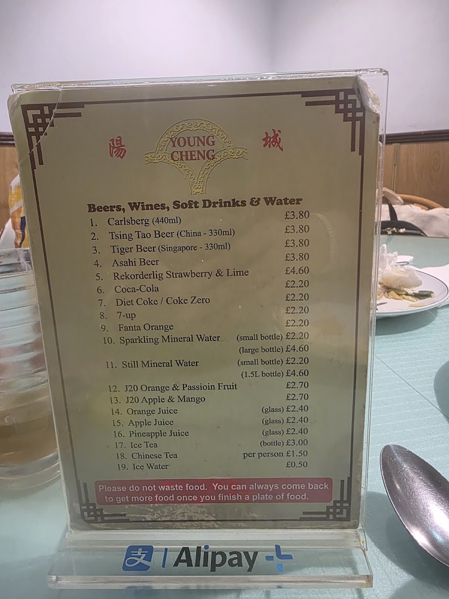 Young Cheng Buffet Photo Menu 3