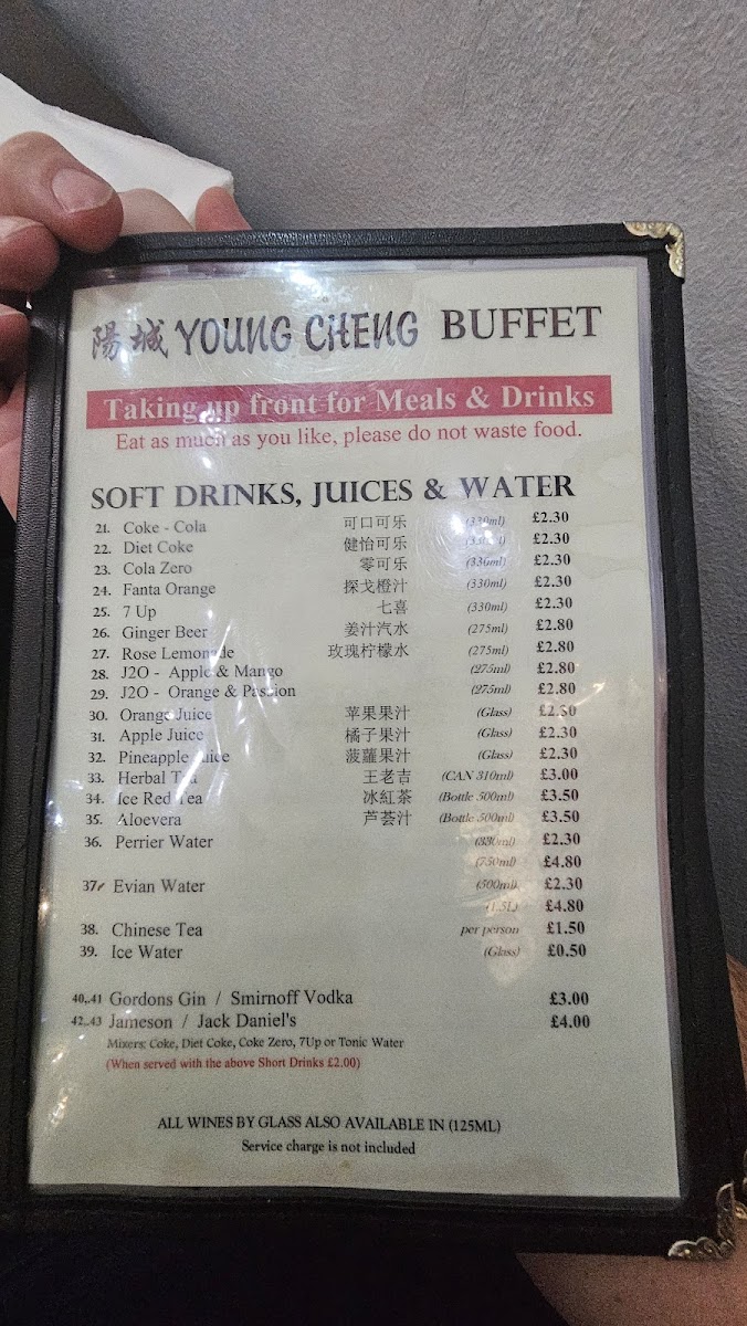 Young Cheng Buffet Photo Menu 9