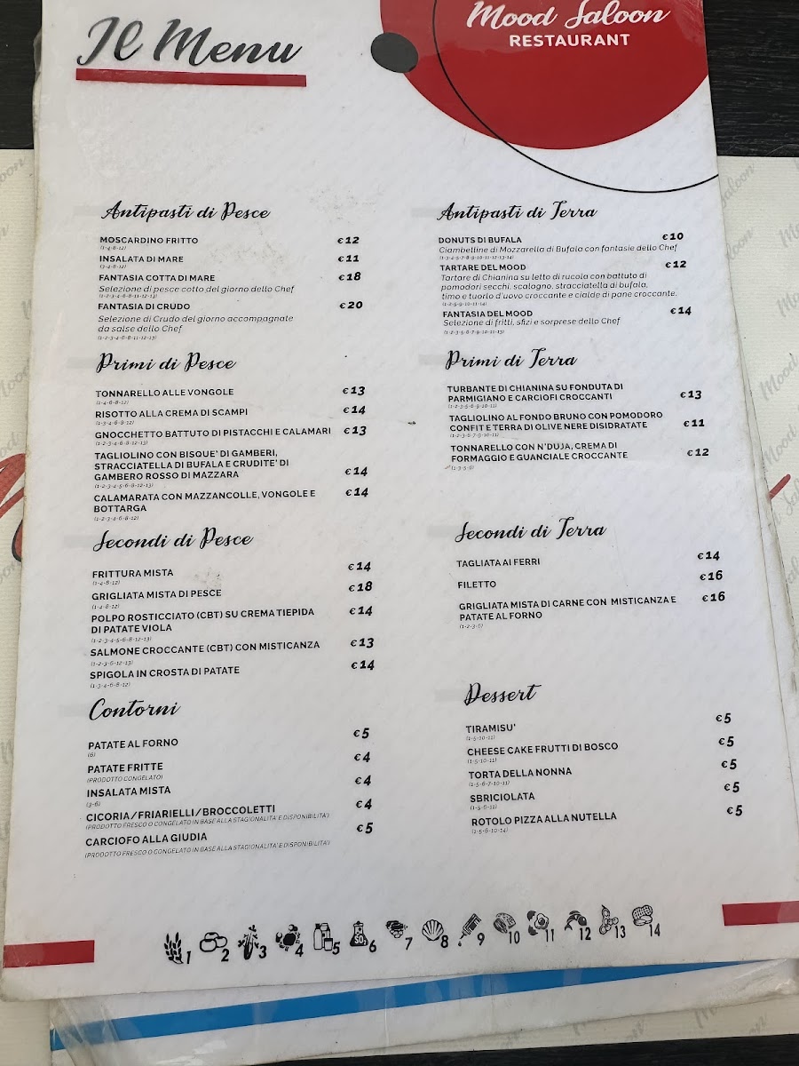 Mood Saloon Restaurant & Lounge Bar Photo Menu 1