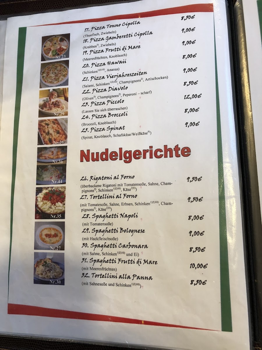 Pizzeria Piccolino Langeoog Photo Menu 3