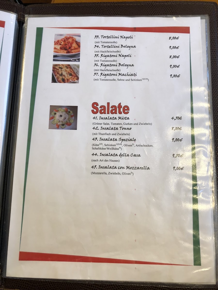 Pizzeria Piccolino Langeoog Photo Menu 4