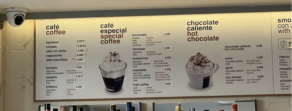 Friss Cafè Photo Menu 1