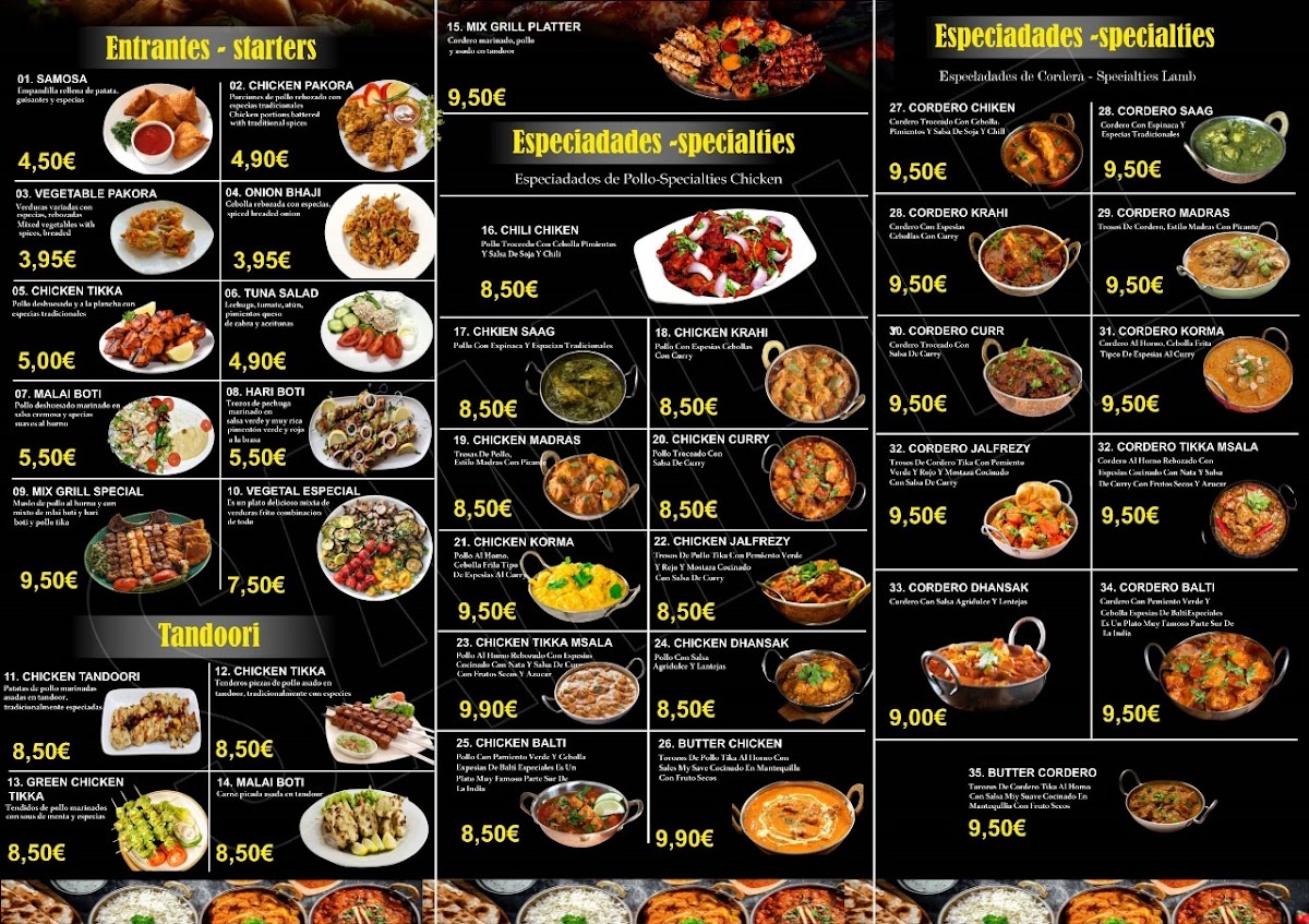 Tres Reyes Photo Menu 1