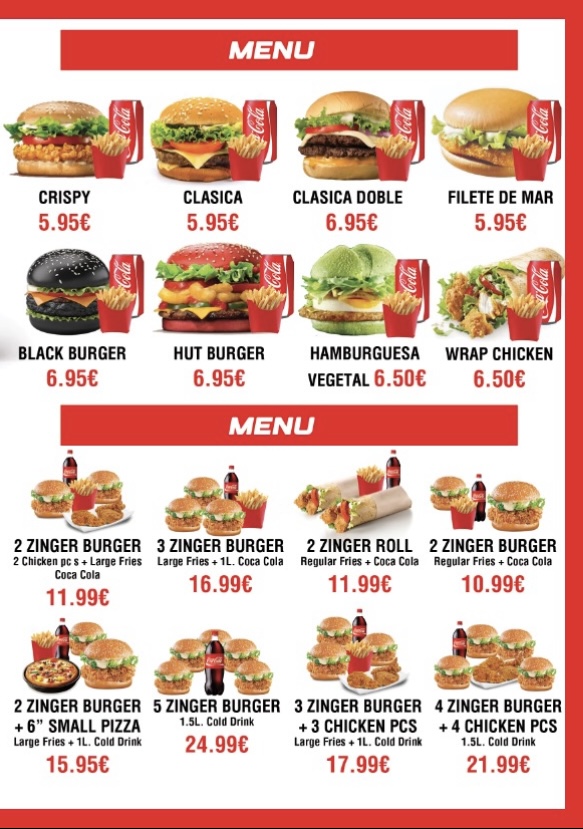 Tres Reyes Photo Menu 2