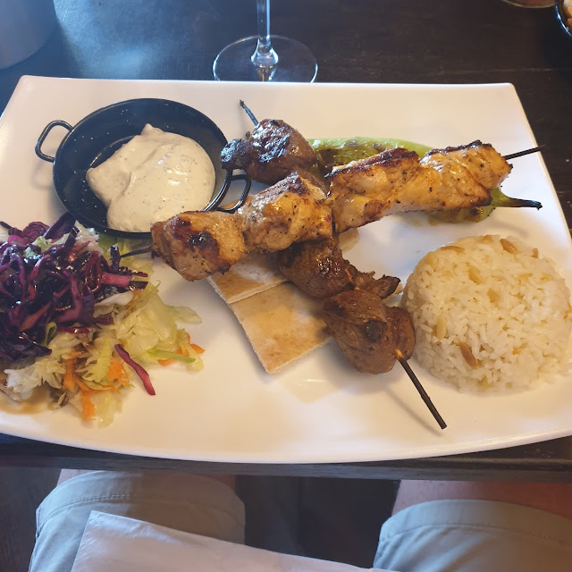 Chicken and Lamb Shish Kebab