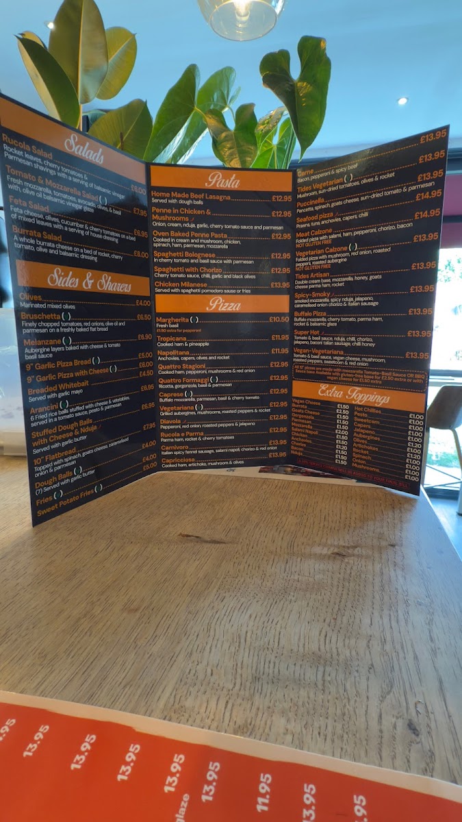Tides Pizzeria Photo Menu 6