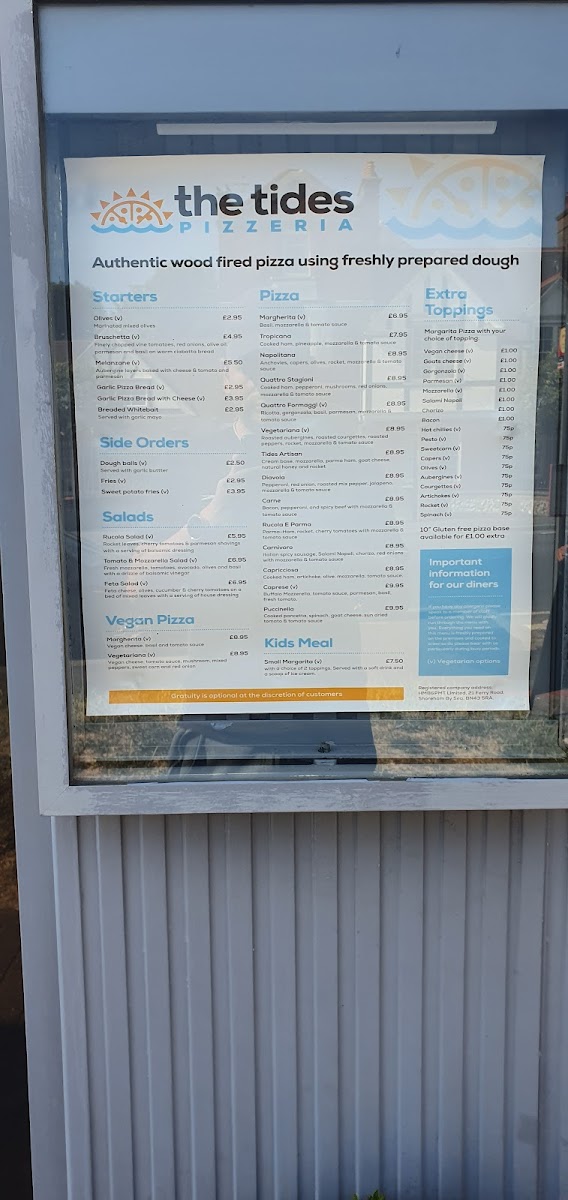 Tides Pizzeria Photo Menu 9