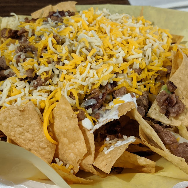 Carne Asada Nachos Without Beans or Pico De Gallo