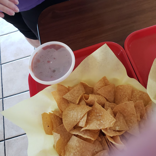 Chips and Salsa Tostada