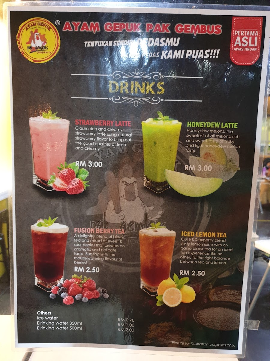 Ayam Gepuk AG Kota Bharu Photo Menu 6