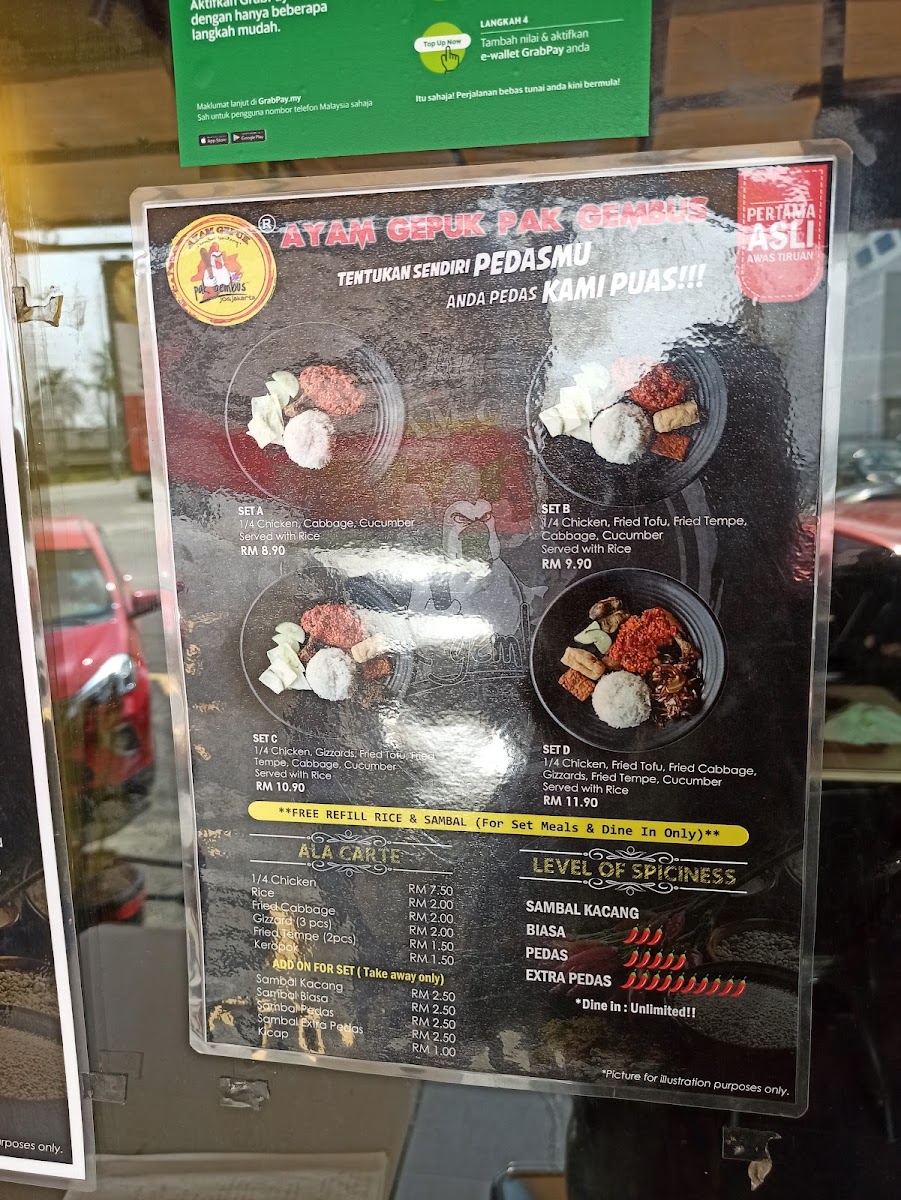 Ayam Gepuk AG Kota Bharu Photo Menu 8